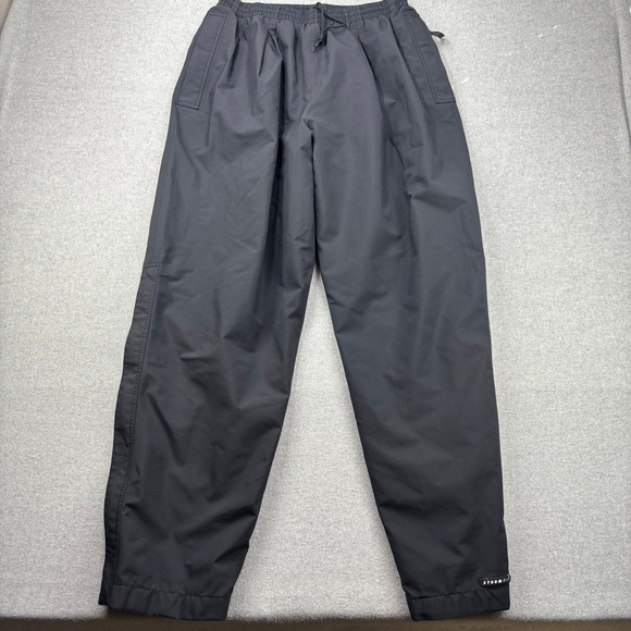 Nike Golf Rain Pants Mens XL Black Storm Fit Elastic Waist Drawstring Pockets - Picture 6 of 11